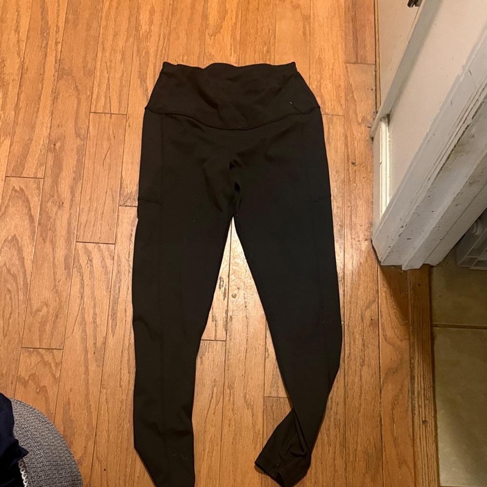 Black High-Waisted Leggings